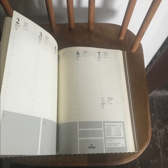 Fendi 1997 Calendar & Address Book - Picture 9 of 14